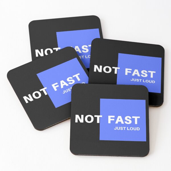 Item preview, Loud Not Fast Blue Design designed and sold by SweetAndSpice.