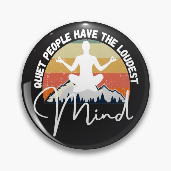 Item preview, Quiet people have the loudest mind (Yoga) designed and sold by UnboundFull.