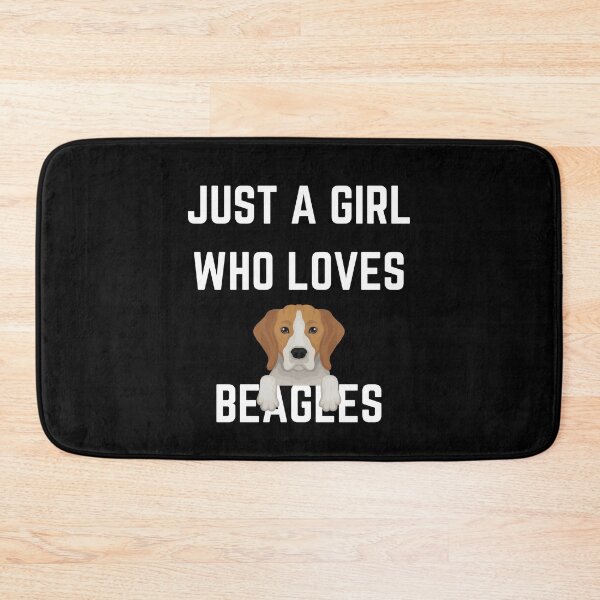 Item preview, Just A Girl Who Loves Beagles designed and sold by Crafty-Mornings.