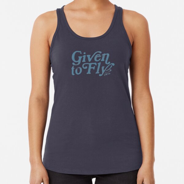 Zum Fliegen bestimmt Racerback Tank Top