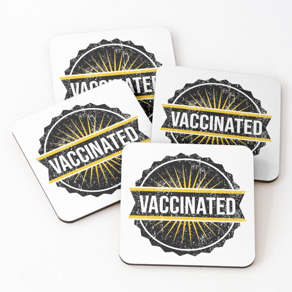 Item preview, Vaccinated Badge designed and sold by opalime.