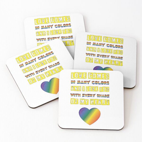 Item preview, Love Comes In Many Colors designed and sold by sociallyinform.