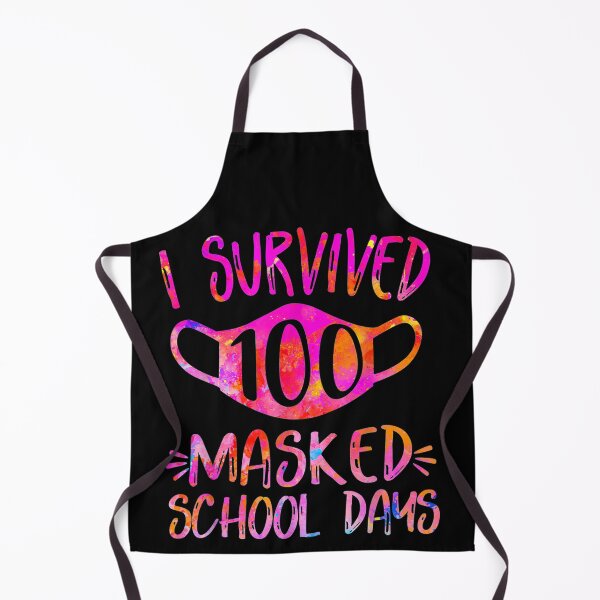 Item preview, I Survived 100 Masked School Days Student or Teacher designed and sold by anniversaryshop.