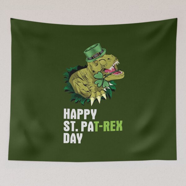 Item preview, Dino St Patricks Day Happy St PaT-REX Funny Dinosaur designed and sold by friendly-fox.