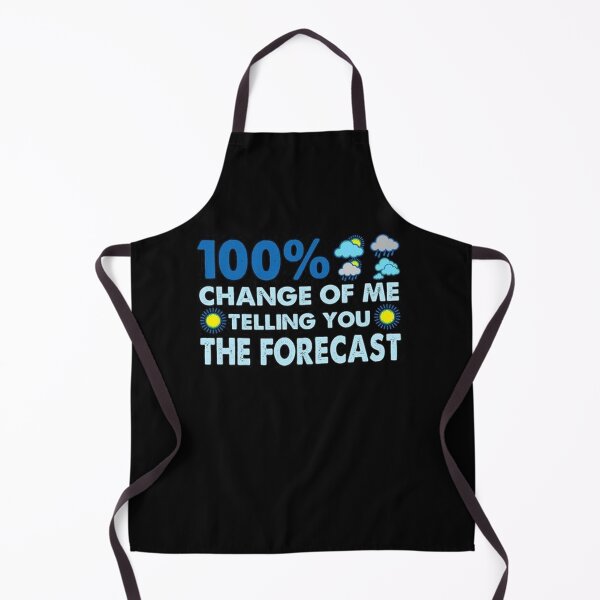 Item preview, Funny Weatherman Gifts 100 Percent Chance Forecast designed and sold by JessieBakerAn.