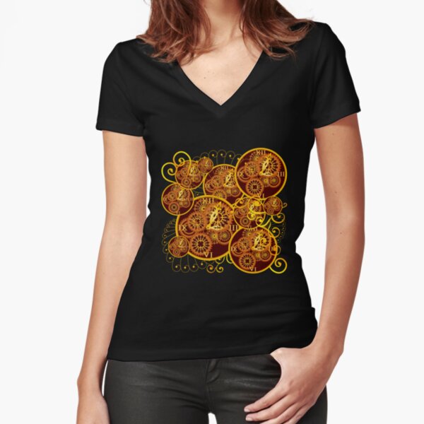 Fitted V-Neck T-Shirt