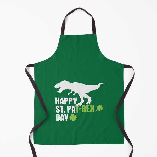 Item preview, Dino St Patricks Day Happy St PaT-REX Funny Dinosaur circle designed and sold by friendly-fox.