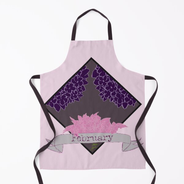Item preview, February - Violet and Primrose designed and sold by CalligraphyL.