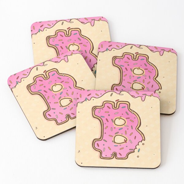 Item preview, B Is For Bitcoin Doughnut Beigne designed and sold by IsaacDackson.
