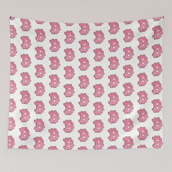 Item preview, B Is For Bitcoin Doughnut Beigne designed and sold by IsaacDackson.