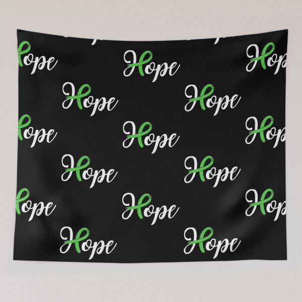 Item preview, Kidney Disease Liver Cancer Awareness Green Ribbon Hope designed and sold by JessieBakerAn.