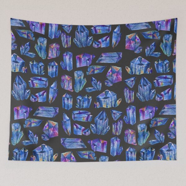 Item preview, Blue gems diamonds designed and sold by janeferwong.