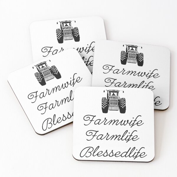 Item preview, Farm wife Farm life Blessed life - Awesome design for farmer designed and sold by Titmit.