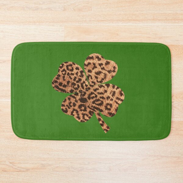 Item preview, Leopard Print Four Leaf Clover Saint Patrick’s Day designed and sold by UncleStuScience.