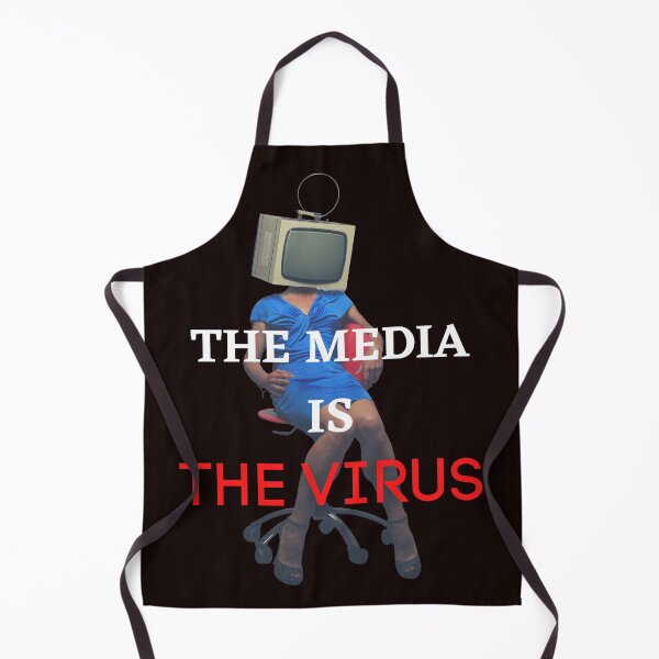 Item preview, The media is the virus. designed and sold by NinjaPug.