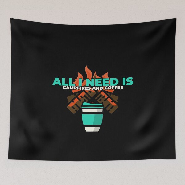 Item preview, CAMPFIRES AND COFFEE designed and sold by PTree1.