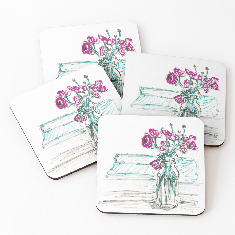 Item preview, Coasters (Set of 4) designed and sold by CreateKate.