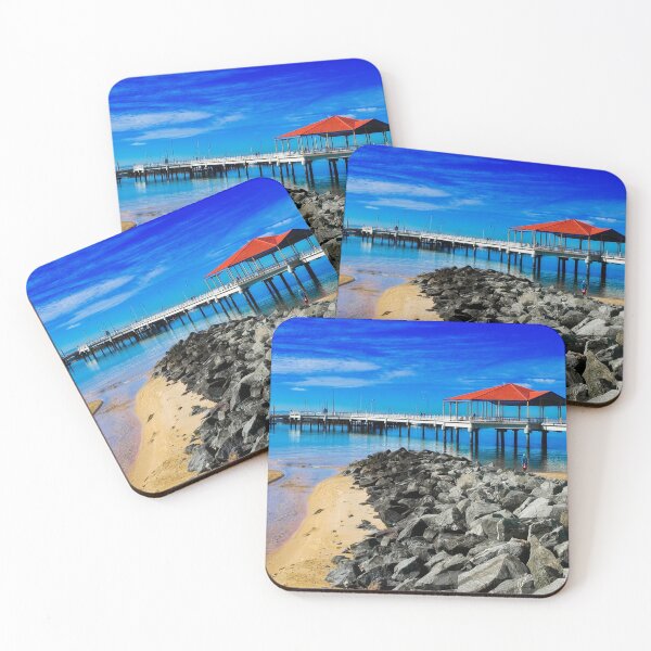 Item preview, Redcliffe pier jetty from the beach designed and sold by khals1.