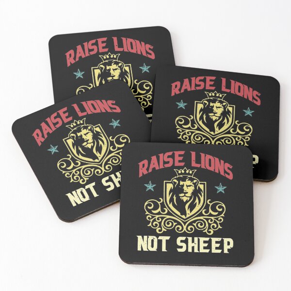 Item preview, Raise lions not sheep 5 designed and sold by V28LBFF8.