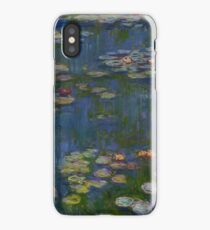 Claude Monet - Water Lilies (1916) Impressionism iPhone Case