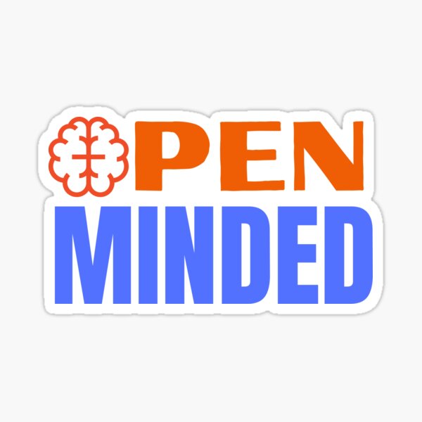 Item preview, Open Minded designed and sold by kwbord.