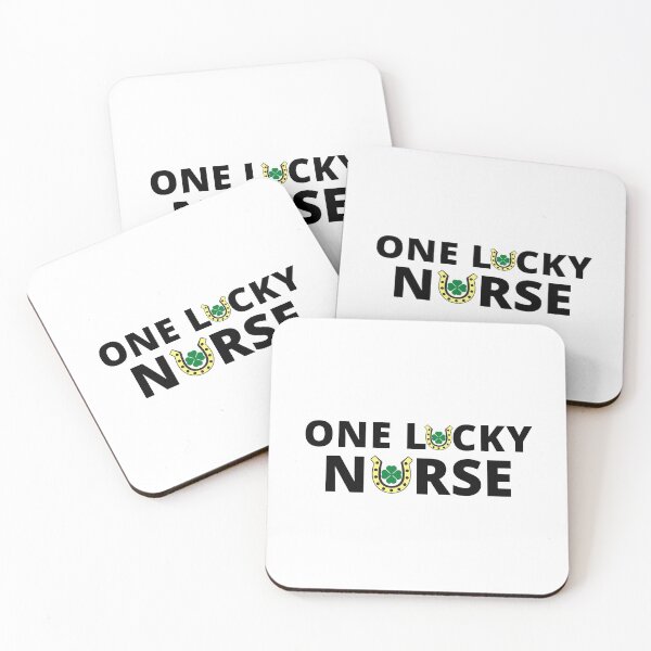 Item preview, One Lucky Nurse St. Patrick's Day designed and sold by ModkMerch.