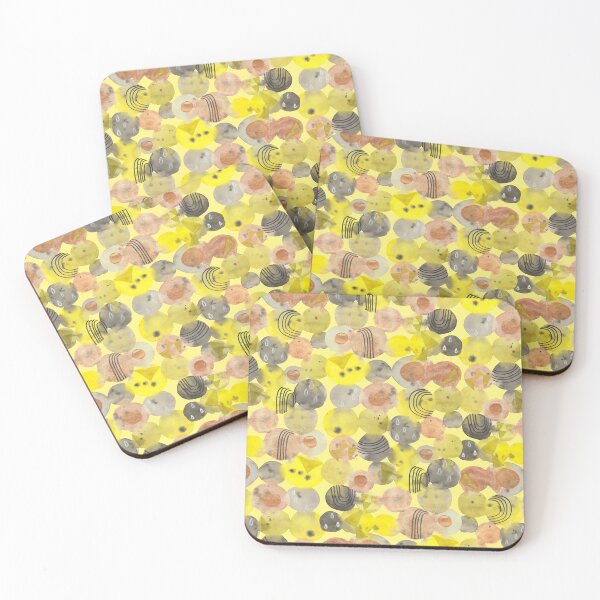 Item preview, abstract watercolor circles paint designed and sold by janeferwong.