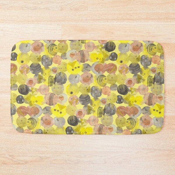 Item preview, abstract watercolor circles paint designed and sold by janeferwong.