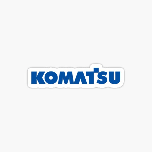 BEST SELLING - Komatsu Sticker
