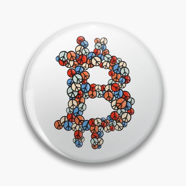 Item preview, B Is For Bitcoin Peace Edition designed and sold by IsaacDackson.