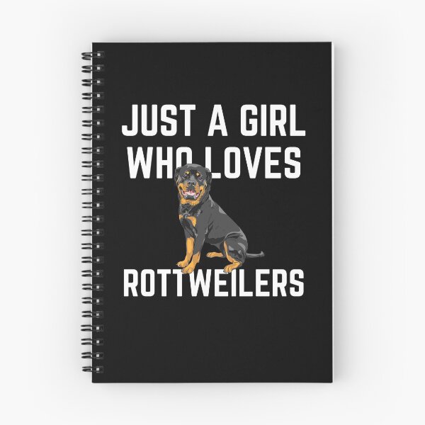 Item preview, Just A Girl Who Loves Rottweilers designed and sold by Crafty-Mornings.