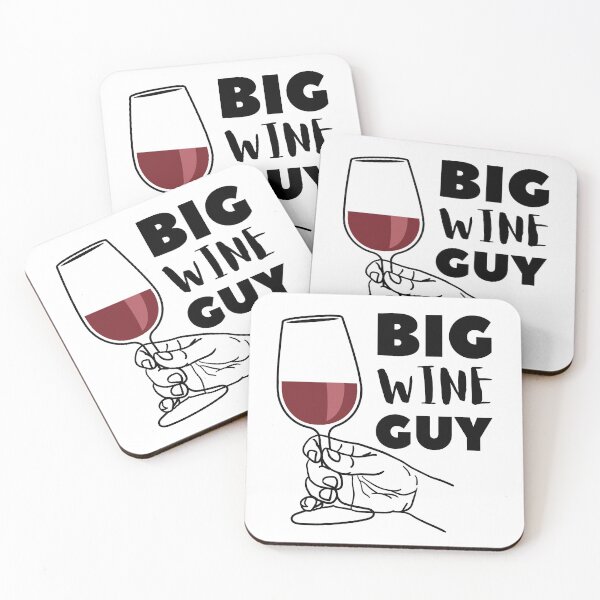 Item preview, Big wine guy with hand holding glass of red wine. designed and sold by hadkhanong.