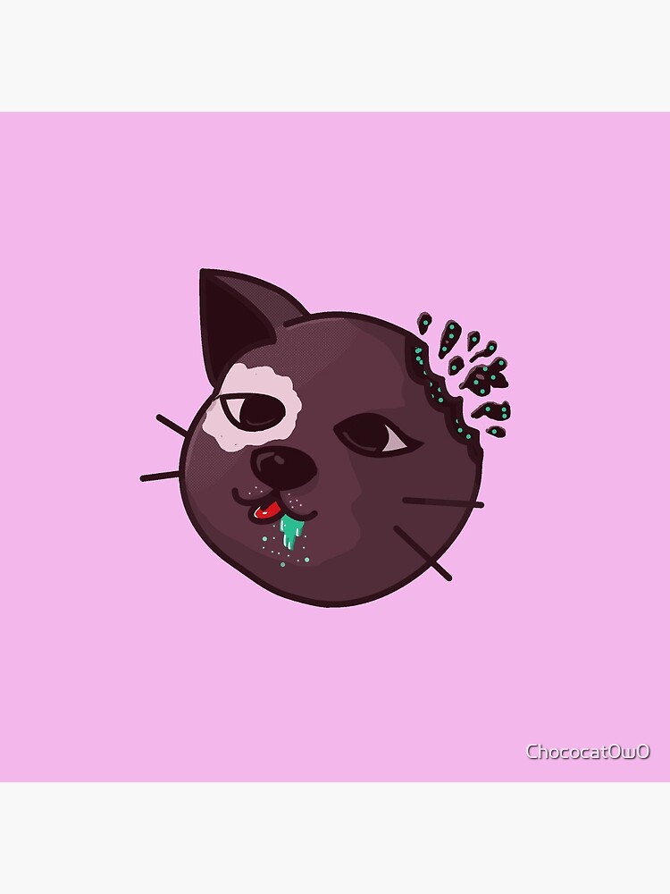 Chococat logo Sticker for Sale by Chococat0w0