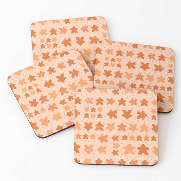 Item preview, I Play Orange - Meeple Board Game Pattern designed and sold by BeamGeeks.