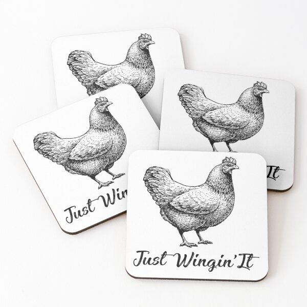 Item preview, Just wingin' it - Funny chicken shirt awesome gift for men, women and kids designed and sold by Titmit.