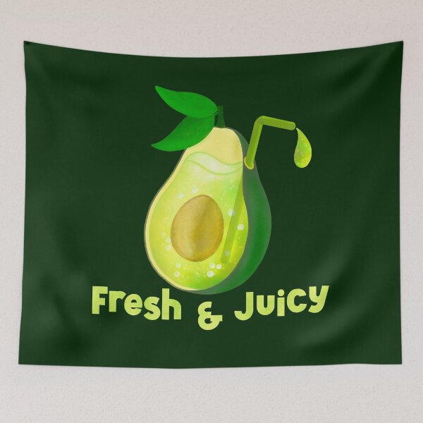 Item preview, Fresh and Juicy Avocado designed and sold by Kimprut.