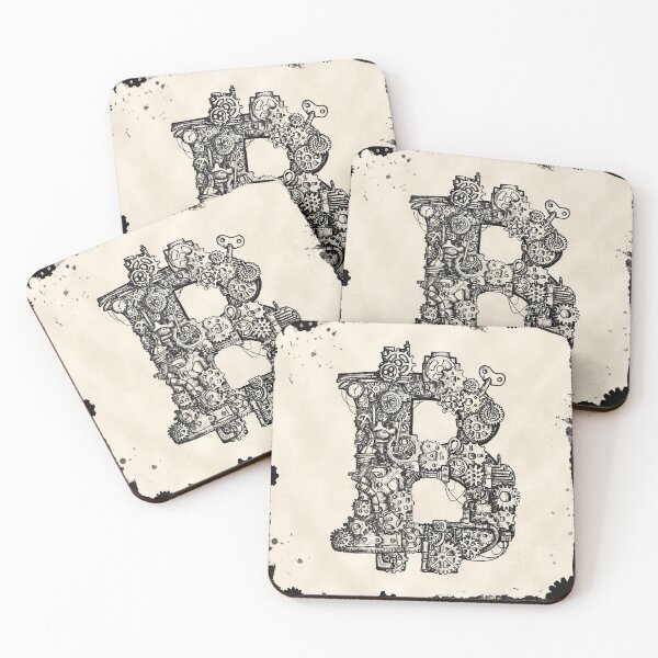 Item preview, B Is For Bitcoin Steampunk Nightmare Edition designed and sold by IsaacDackson.