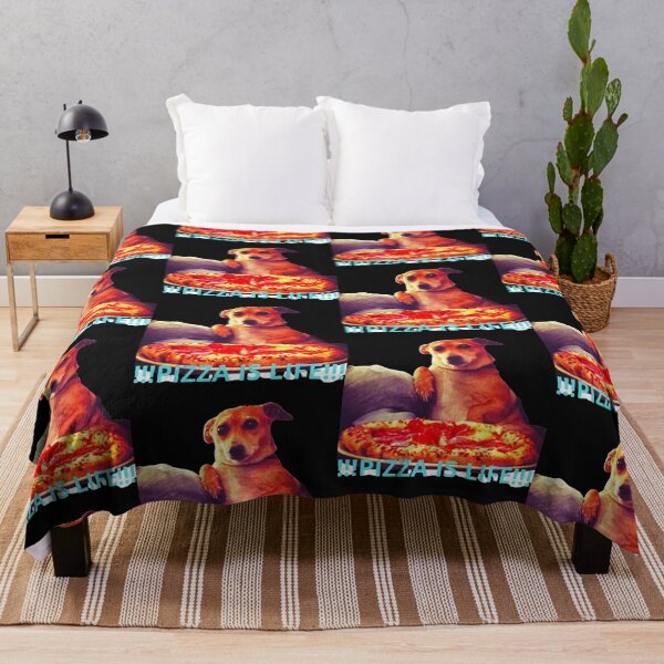 Item preview, Pizza Is Life Cute Dog Diseño divertido designed and sold by TheHappyK.