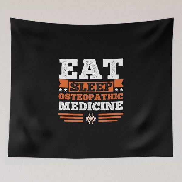 Item preview, Osteopathic Medicine. Eat. Sleep designed and sold by orlumbuspirate.