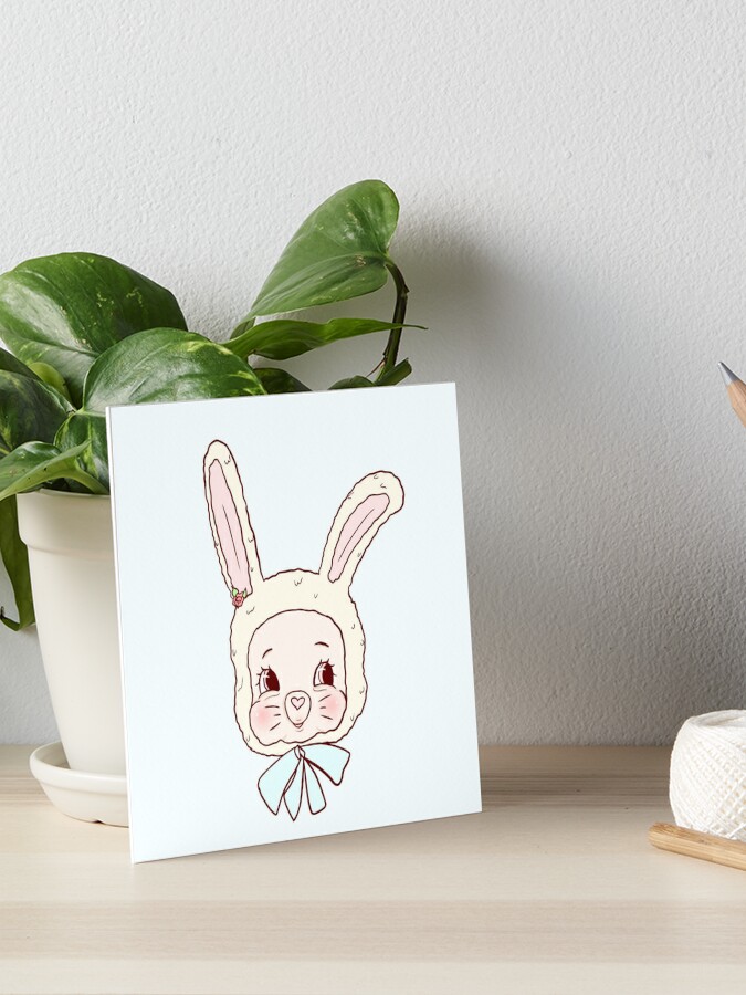 Bunny Weirdcore | Art Board Print