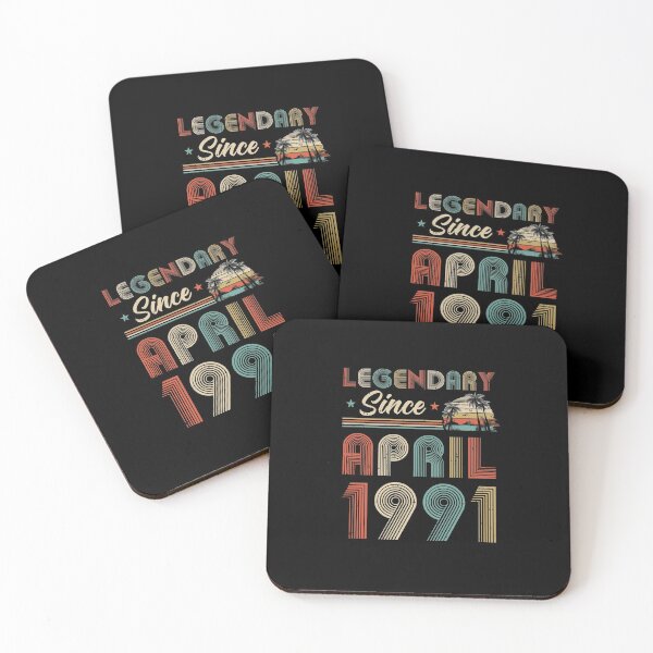 Item preview, 30th Birthday Gift 30 Years Old Legendary Since April 1991 designed and sold by DanielleNicolet.
