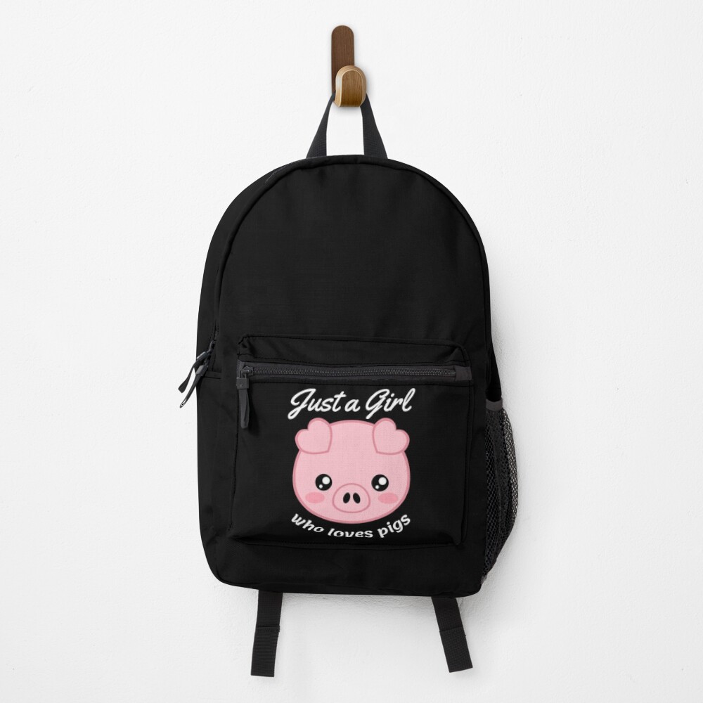 Black 2025 pig backpack