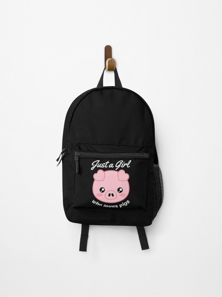 Black 2025 pig backpack