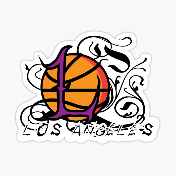 Free Los Angeles Lakers Logo Icon - Download in Colored Outline Style