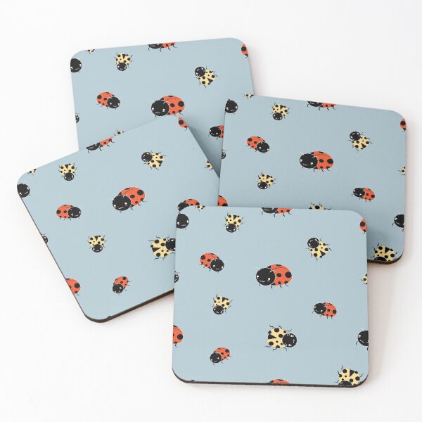 Item preview, Poppin Seamless Lady Bugs pattern designed and sold by poppin-bubble.