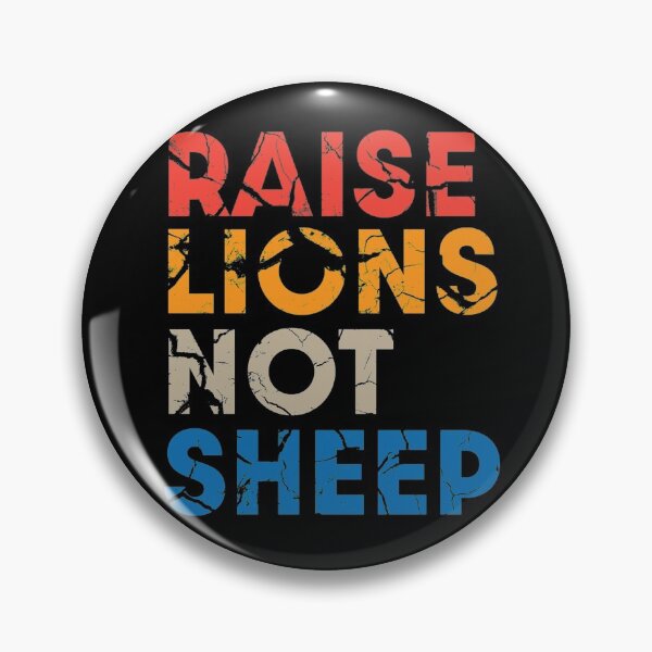 Item preview, Raise lions not sheep 10 designed and sold by V28LBFF8.
