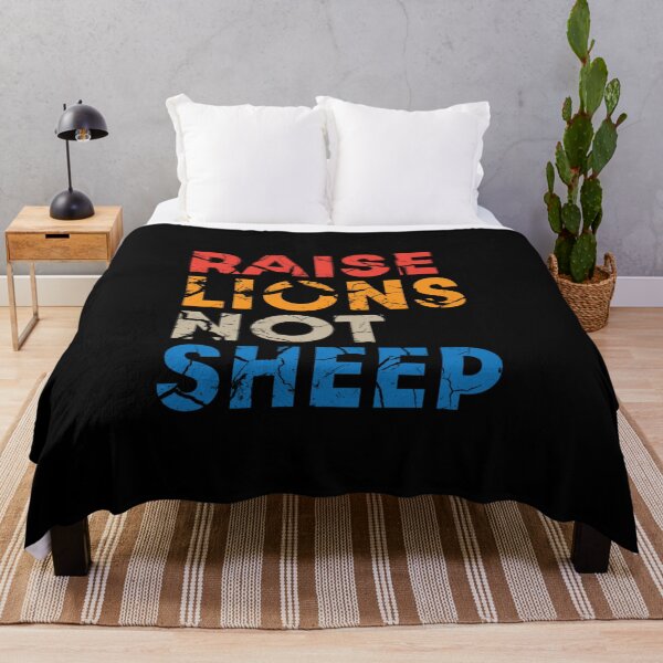 Item preview, Raise lions not sheep 10 designed and sold by V28LBFF8.