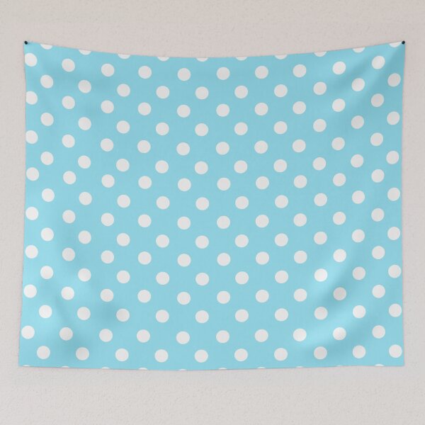 Item preview, VIVID BLUE POLKA DOTS designed and sold by wildwhimsical.