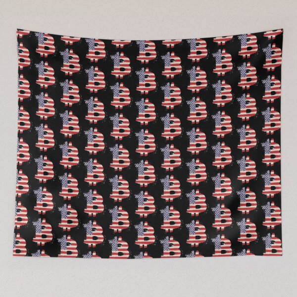 Item preview, B Is For Bitcoin US of A Edition designed and sold by IsaacDackson.