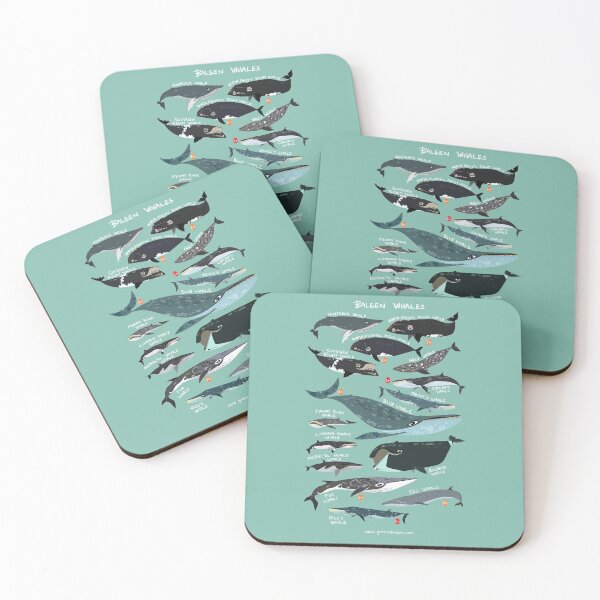 Item preview, Baleen Whales designed and sold by Green Humour.